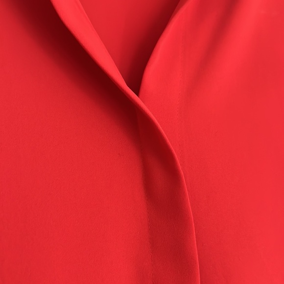 Ann Taylor Size M Orange dress - Picture 3 of 4